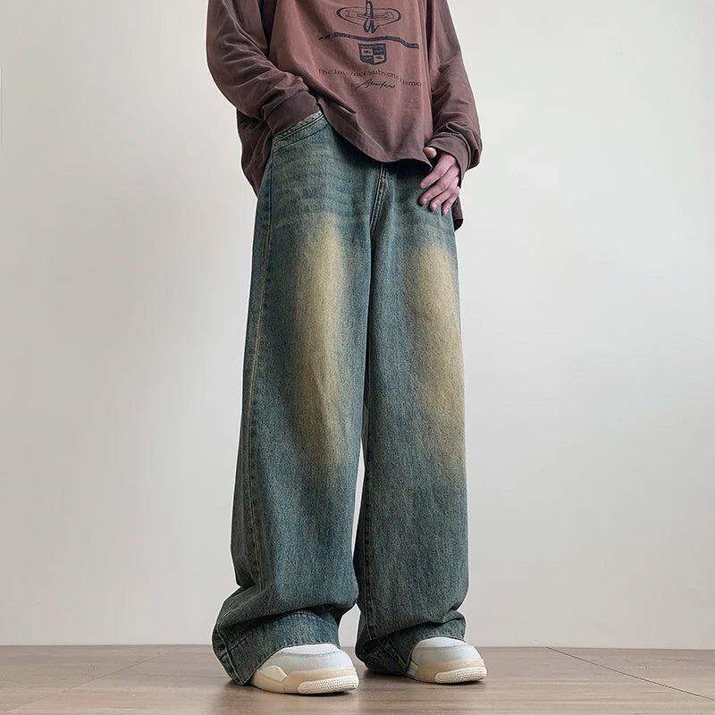 Oversize Streetwear Baggy Straight Jeans
